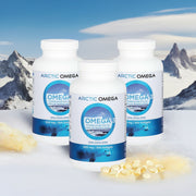 Arctic Essence: Premium Omega-3 Softgels from Harp Seal Oil(500mg x 300 x 3 Btls)-PHILATOM